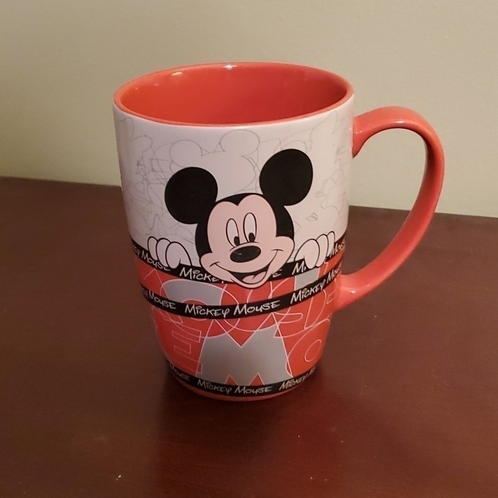 DISNEY Mickey Mouse Red Coffee Mug